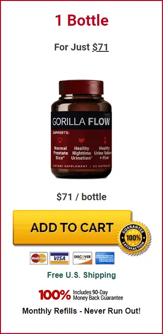 Gorilla Flow - 1 Bottle Pack
